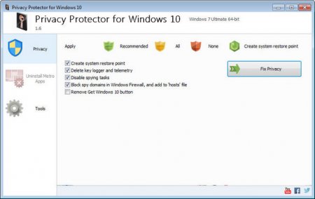 Privacy Protector for Windows 10 v1.6