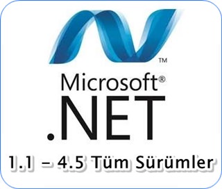 Net Framework v1.1 - v4.5 Tüm Sürümler