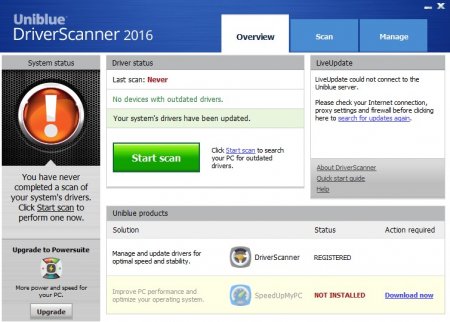 Uniblue DriverScanner 2017 v4.1.1.1