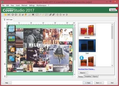 Ashampoo Cover Studio 2017 v3.0.0 Türkçe