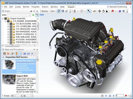 SAP 3D Visual Enterprise Author v8.0 SP5 MP1