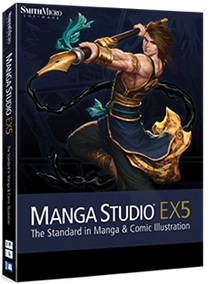 Manga Studio EX v5.0.4 + İçerik Paketi